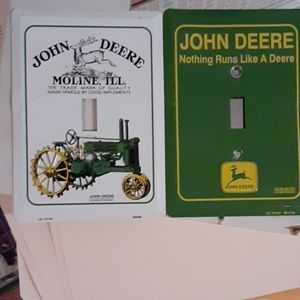 Light switch cover john deere